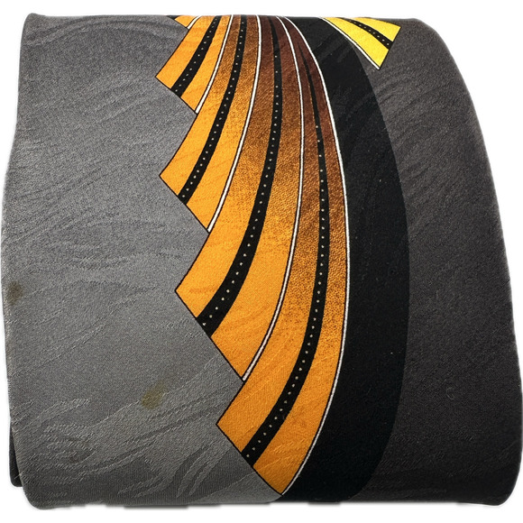 3x 100% Silk Necktie LOT — Brutini Graphic • Copper Windowpane • Bruno Fratelli - Picture 11 of 11